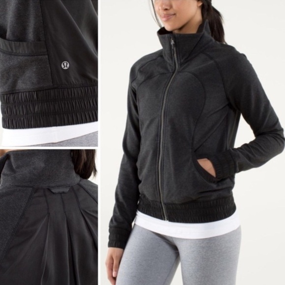 Lululemon Blissed Out Black Jacket Size 2 - Picture 3 of 16
